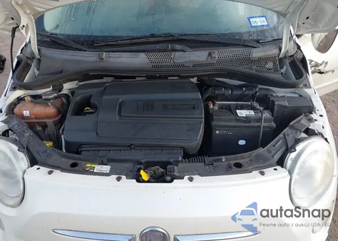 2012 Fiat 500C Lounge z USA, uszkodzony, nr VIN 3C3CFFER0CT382516